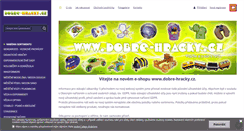 Desktop Screenshot of dobrehracky.cz